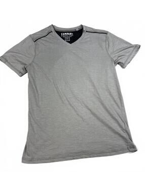Company Eighty One Men's Gray V-Neck T-Shirt Medium